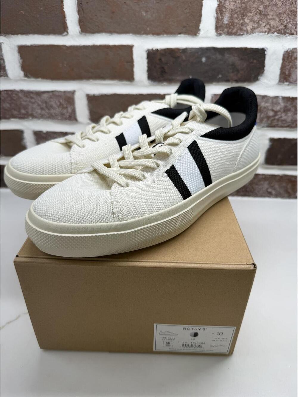 Rothy's The Women's RS02 Sneaker in Jet Women's Size 10 NIB